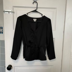 J.Crew Satin Blouse
